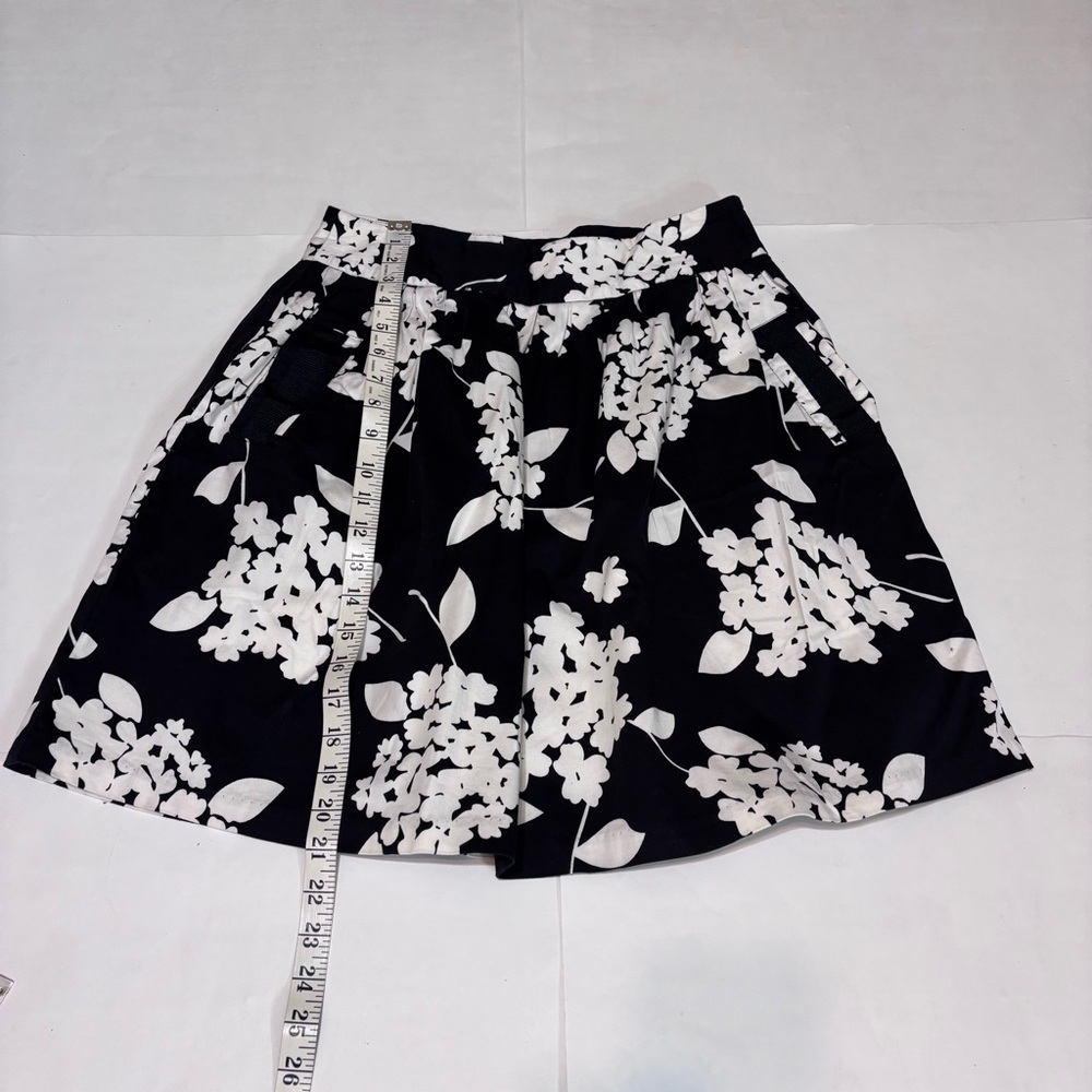 ❤️Cato Black and White Floral Mini Skirt - Picture 6 of 8